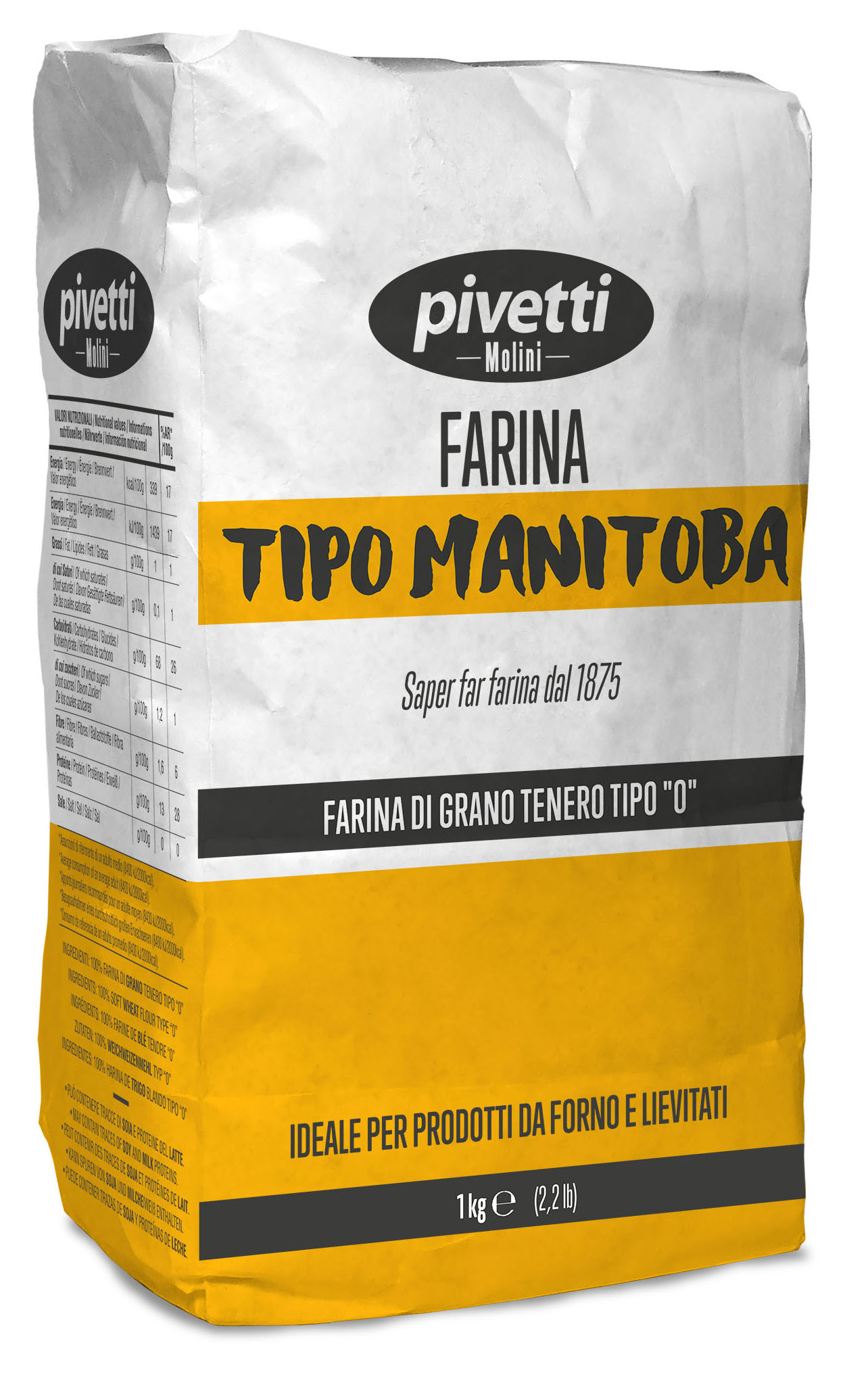 Farine a Pizza Pivetti Manitoba