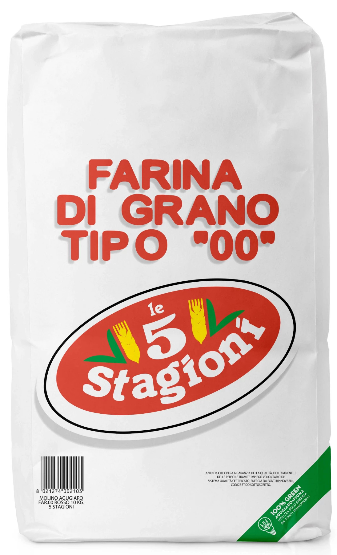 Farine à Pizza Stagioni 00 Rouge