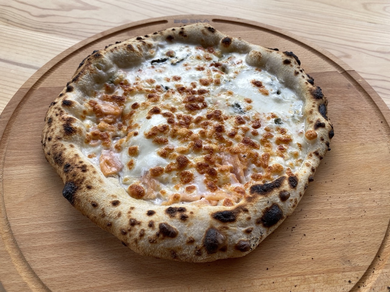 Pizza Saumon Roquefort